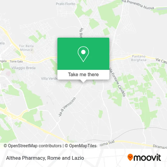 Althea Pharmacy map