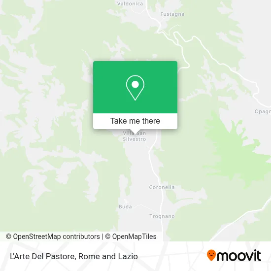L'Arte Del Pastore map