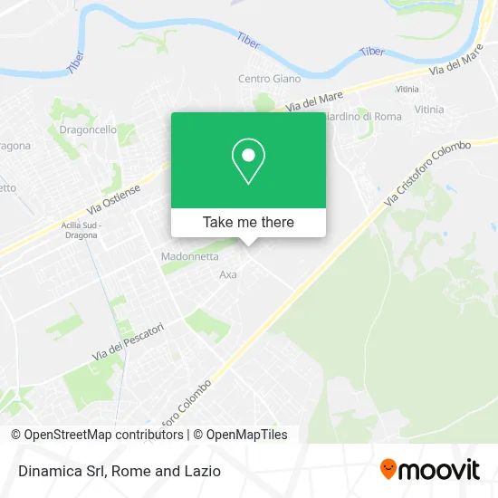 Dinamica Srl map