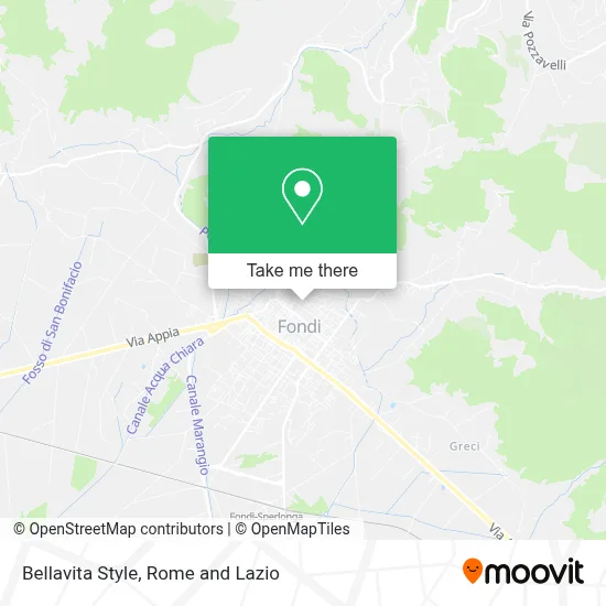 Bellavita Style map