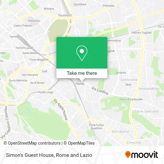 Simon's Guest House map