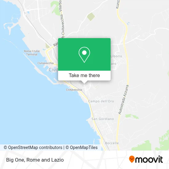 Big One map