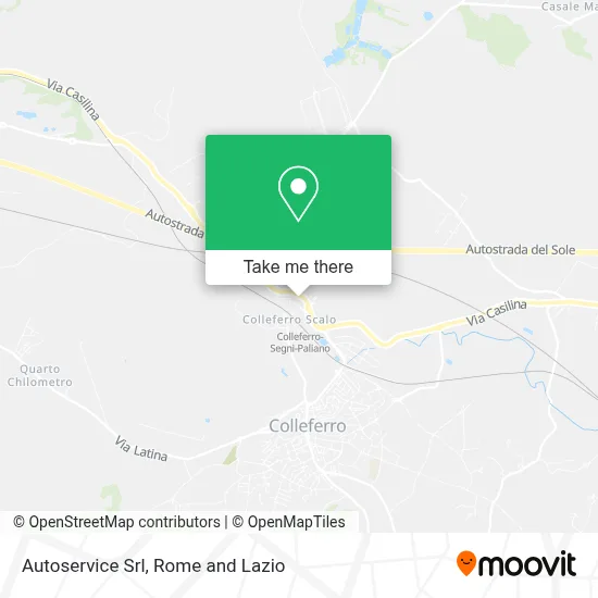 Autoservice Srl map