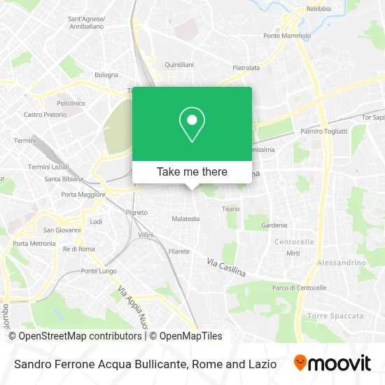 Sandro Ferrone Acqua Bullicante map