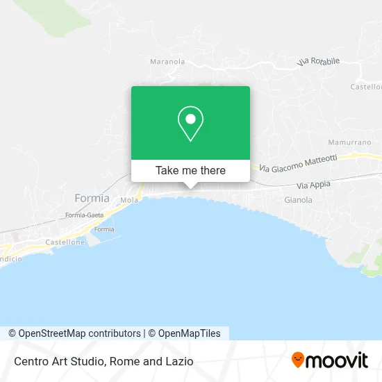 Centro Art Studio map