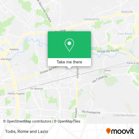 Todis map