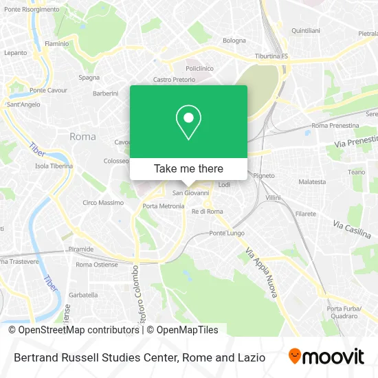 Bertrand Russell Studies Center map
