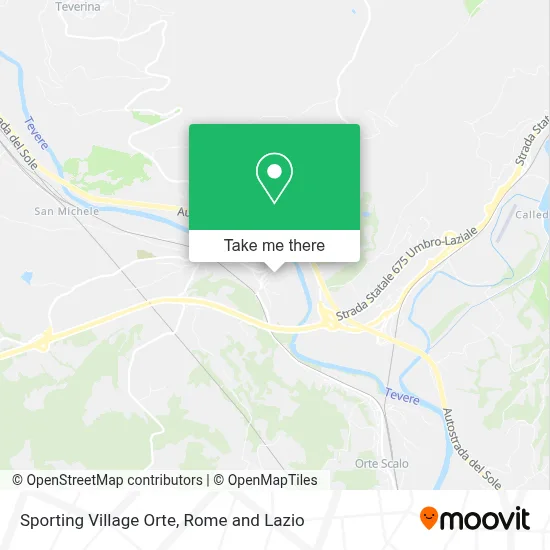 Sporting Village Orte map