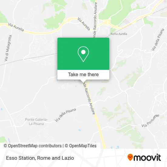 Esso Station map
