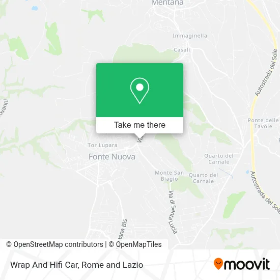 Wrap And Hifi Car map