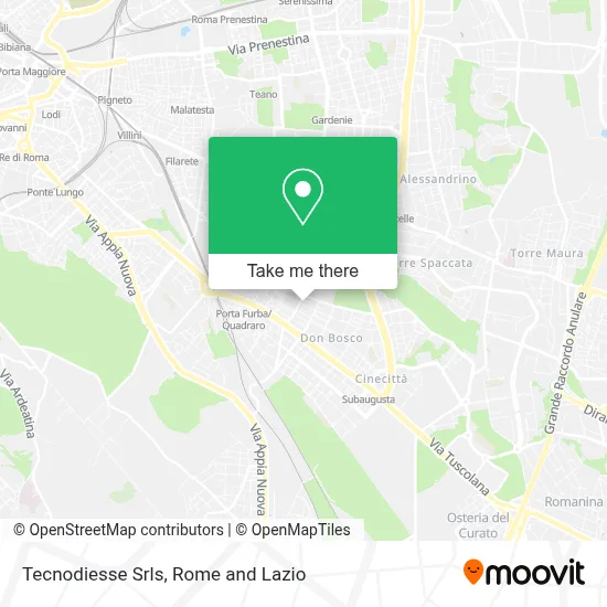 Tecnodiesse Srls map