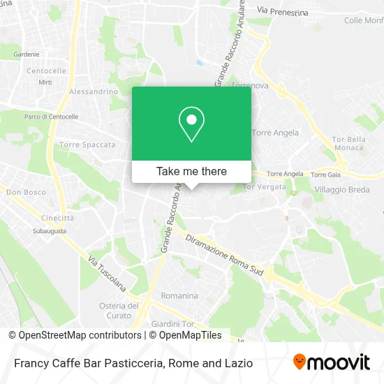 Francy Caffe Bar Pasticceria map