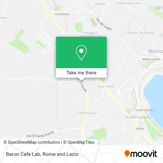 Baron Cafe Lab map