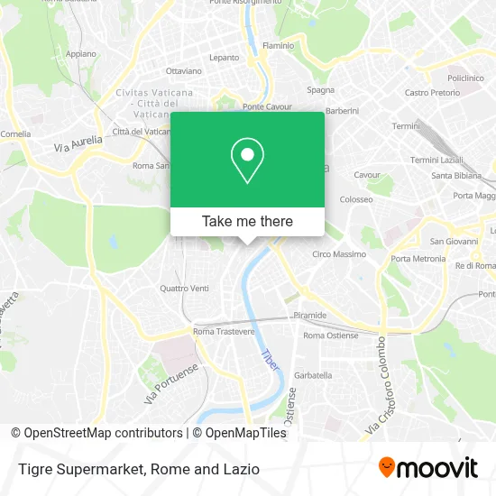 Tigre Supermarket map