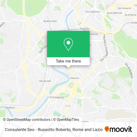 Consulente Seo - Russotto Roberto map