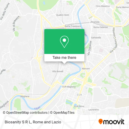 Biosanity S R L map