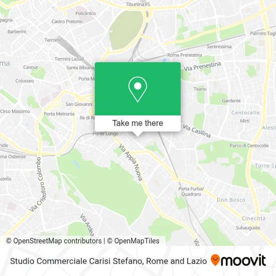 Studio Commerciale Carisi Stefano map
