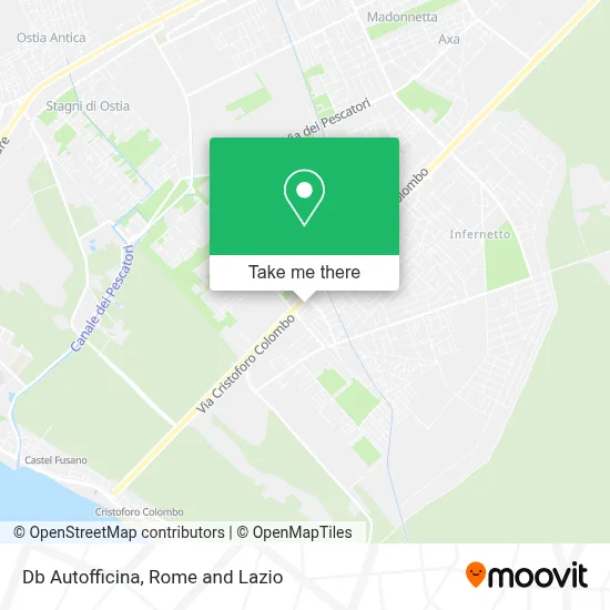 Db Autofficina map