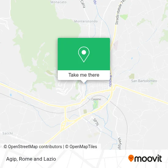 Agip map