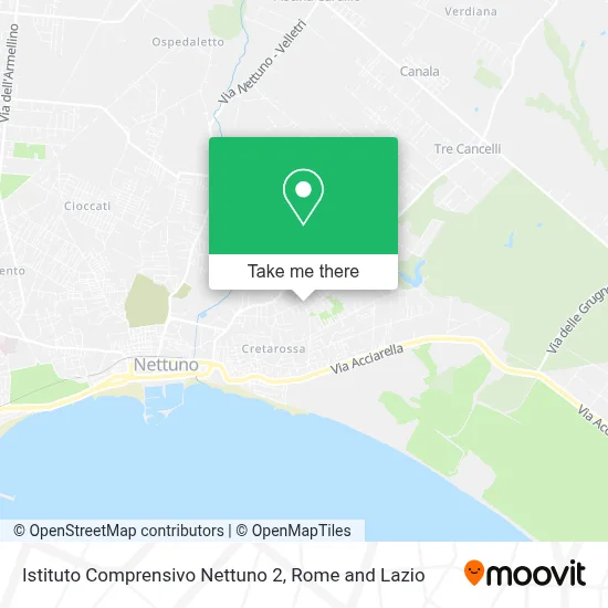 Istituto Comprensivo Nettuno 2 map