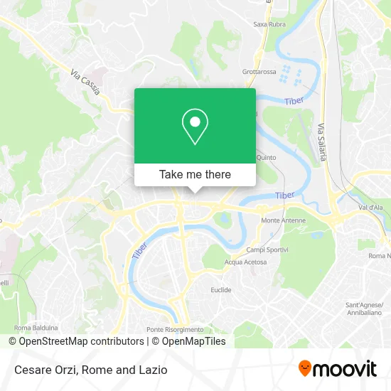 Cesare Orzi map