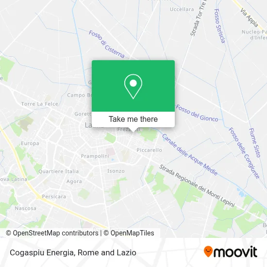 Cogaspiu Energia map