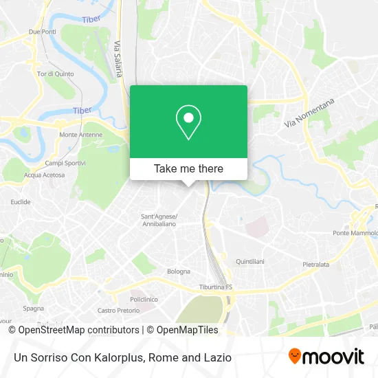 Un Sorriso Con Kalorplus map