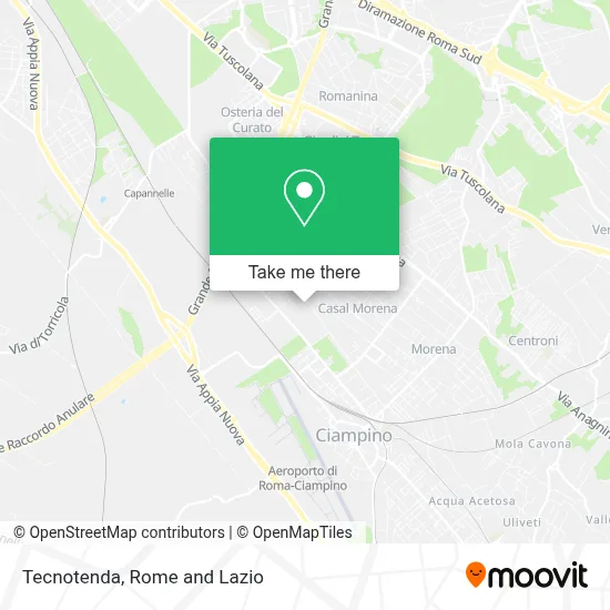 Tecnotenda map