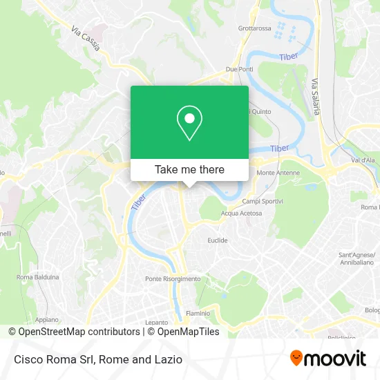 Cisco Roma Srl map