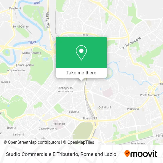 Studio Commerciale E Tributario map