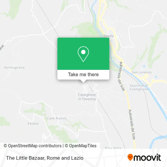 The Little Bazaar map