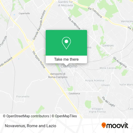 Novavenus map