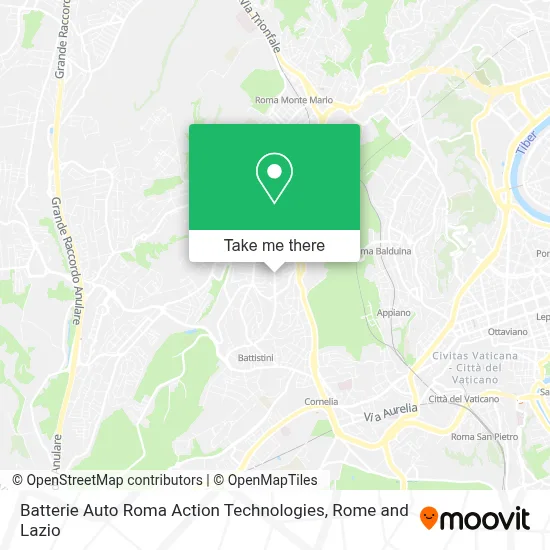 Batterie Auto Roma Action Technologies map