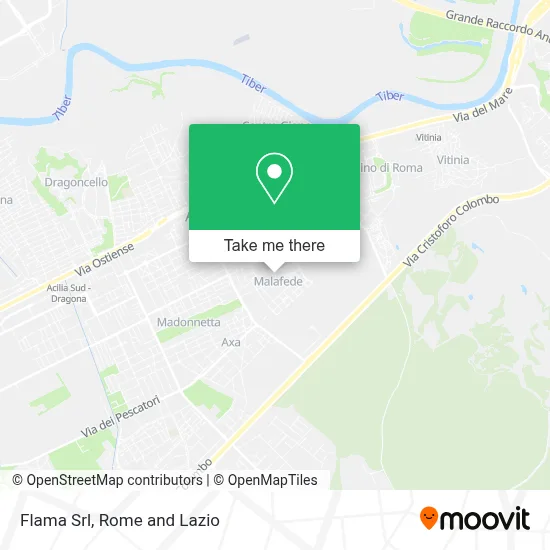 Flama Srl map