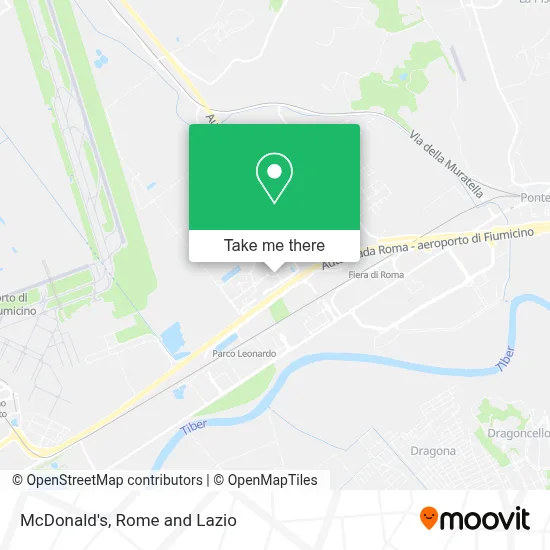 McDonald's map