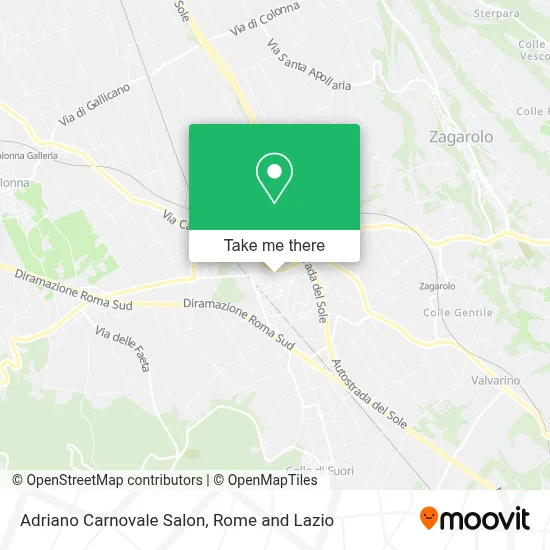 Adriano Carnovale Salon map