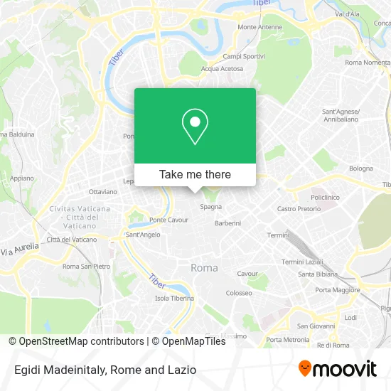 Egidi Madeinitaly map