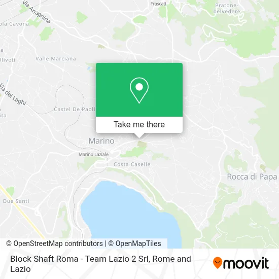 Block Shaft Roma - Team Lazio 2 Srl map