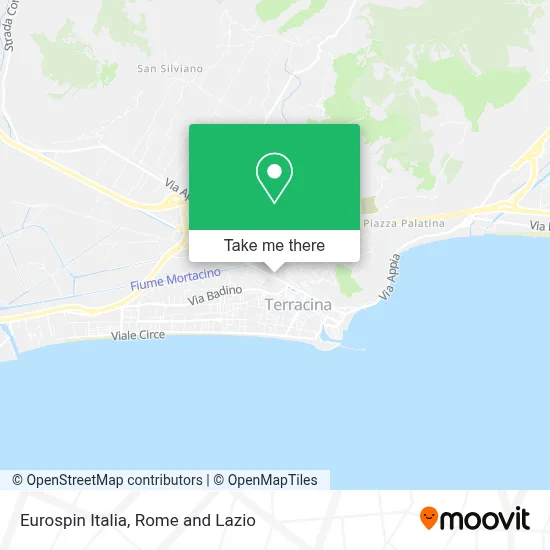 Eurospin Italia map