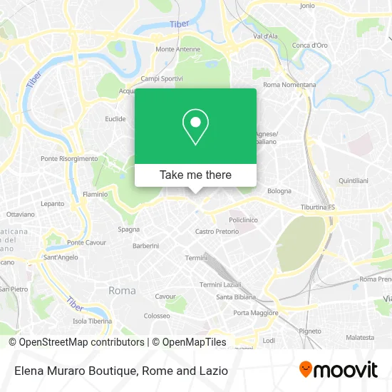 Elena Muraro Boutique map
