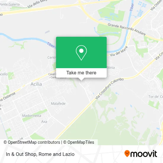 In & Out Shop map