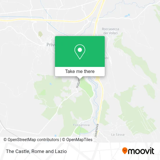 The Castle map
