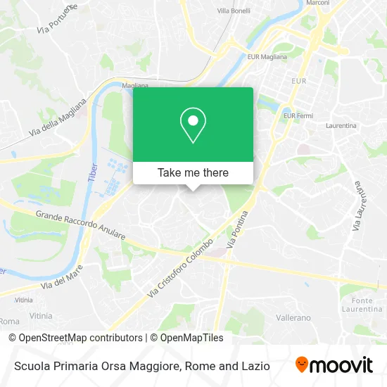 Scuola Primaria Orsa Maggiore map