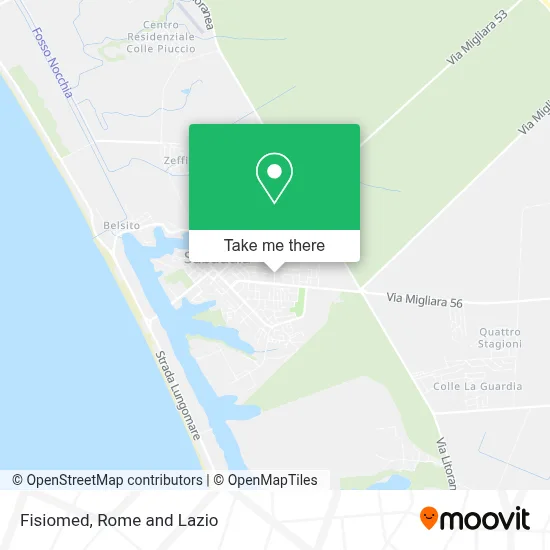 Fisiomed map