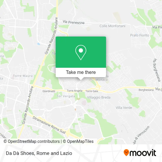 Da Dà Shoes map