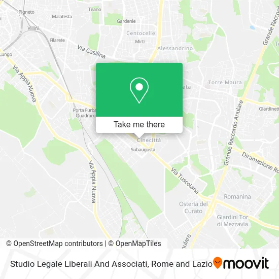 Studio Legale Liberali And Associati map