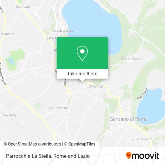 Parrocchia La Stella map