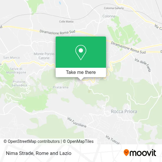 Nima Strade map