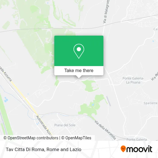 Tav Citta Di Roma map