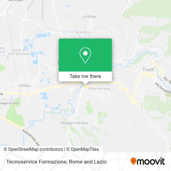 Tecnoservice Formazione map